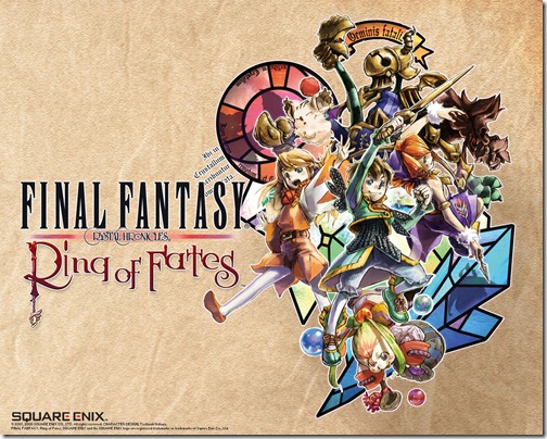 Papéis de Parede oficiais Final Fantasy Crystal Chronicles: Ring of